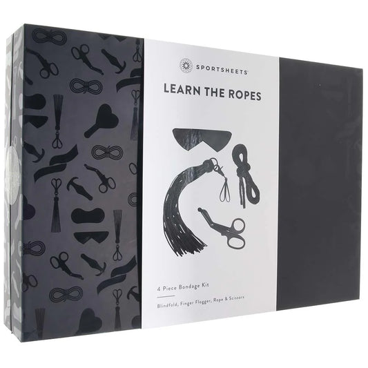 Learn The Ropes 4 Piece Bondage Kit — buy in Winnipeg | Heaven Boutique