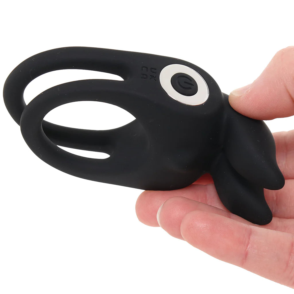 Enhancer Vibrating Rabbit Cock Ring – Heaven Boutique Winnipeg – side view