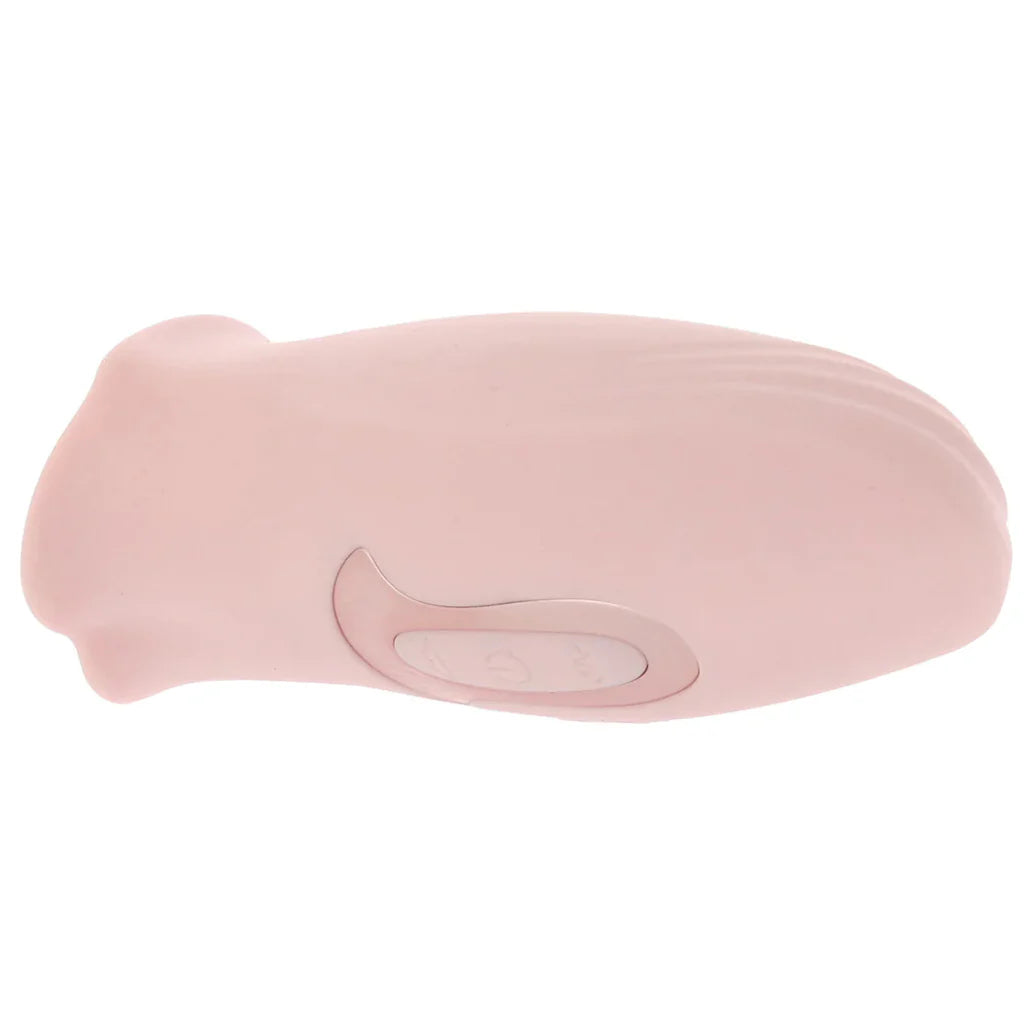 Loveline Kiss Dual Action Suction Vibe – Winnipeg adult store – close-up view