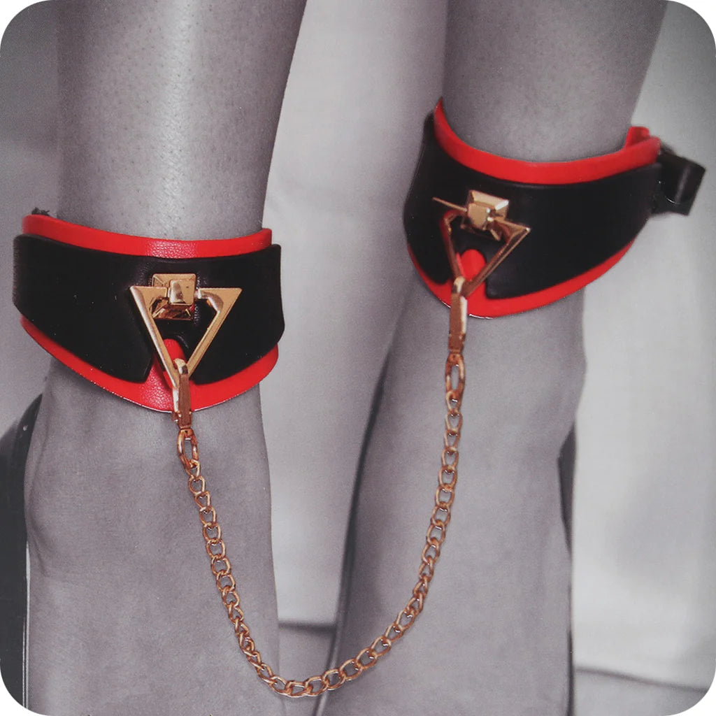 Ouch! Milan Collection Leg Cuffs – Winnipeg adult boutique – features