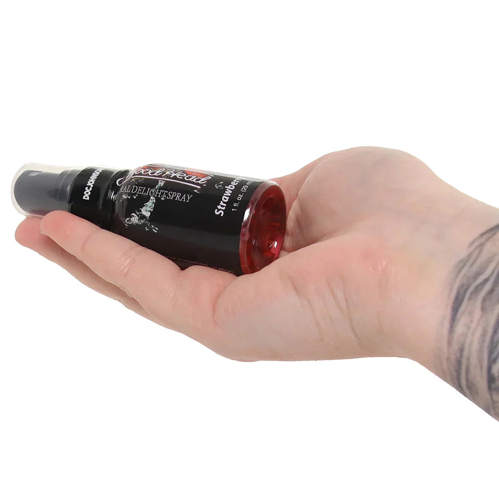 GoodHead Oral Delight Spray 1oz in Strawberry – Winnipeg – packaging view