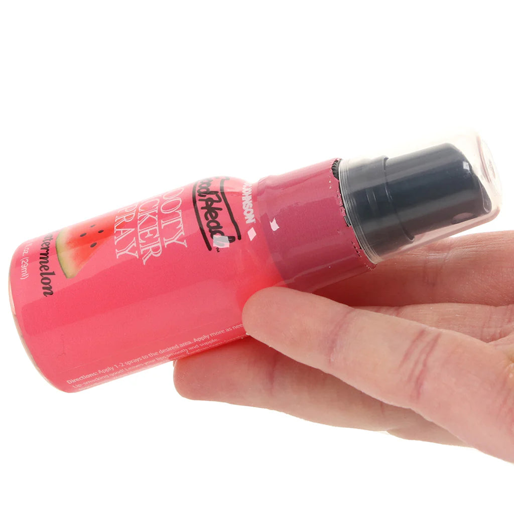 GoodHead Booty Licker Spray 1fl.oz/29ml in Watermelon – Winnipeg adult store – close-up view