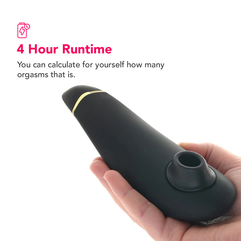 Womanizer Premium 2 Pleasure Air Stimulator in Black – Winnipeg – packaging view