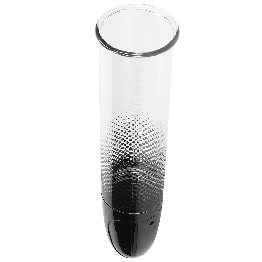 Pumped Rechargeable Automatic Luv Pump in Black – Heaven Boutique Winnipeg – side view