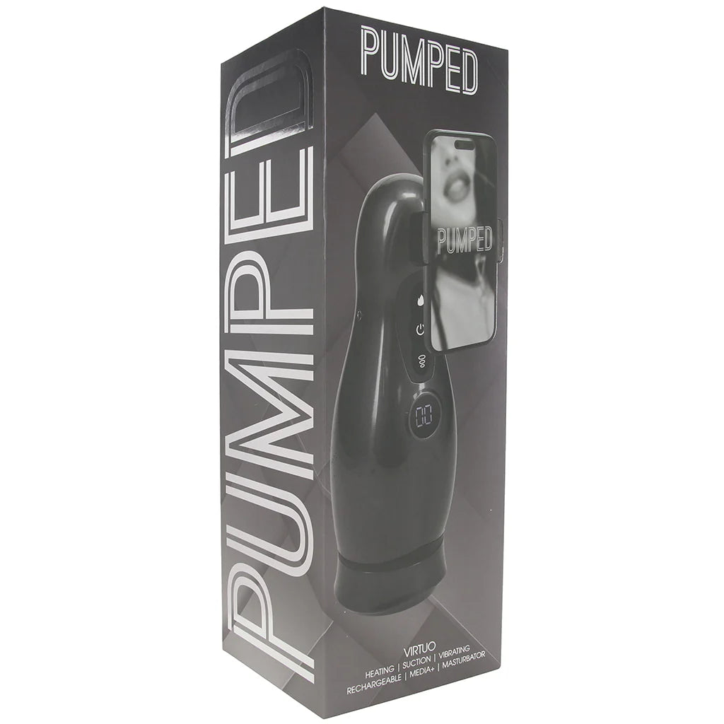 Pumped Virtuo Auto Stroker in Gunmetal — buy in Winnipeg | Heaven Boutique