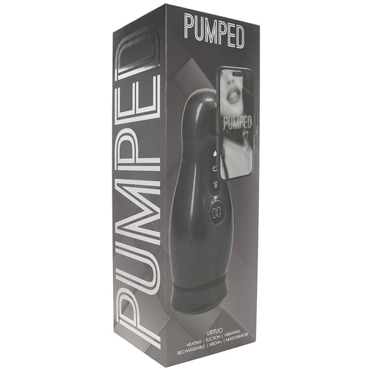 Pumped Virtuo Auto Stroker in Gunmetal — buy in Winnipeg | Heaven Boutique