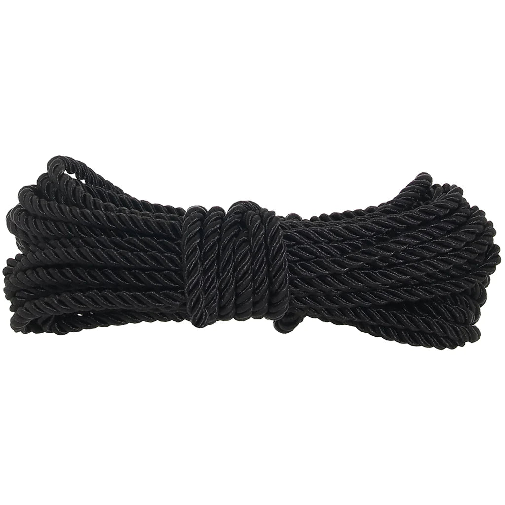 Ouch! 32.8'/10m Bondage Rope in Black – Winnipeg – packaging view