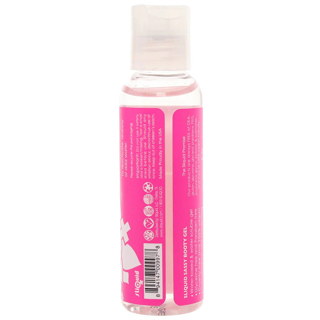 Sassy Booty Gel Natural Lubricant in 2oz/60ml - 2oz/60ml Winnipeg – product detail