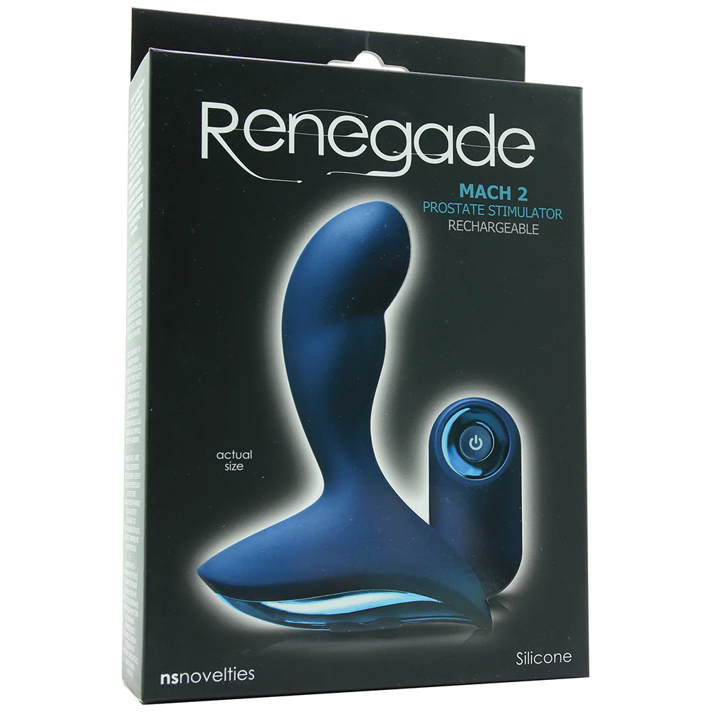 Renegade Mach 2 Prostate Stimulator in Blue — buy in Winnipeg | Heaven Boutique
