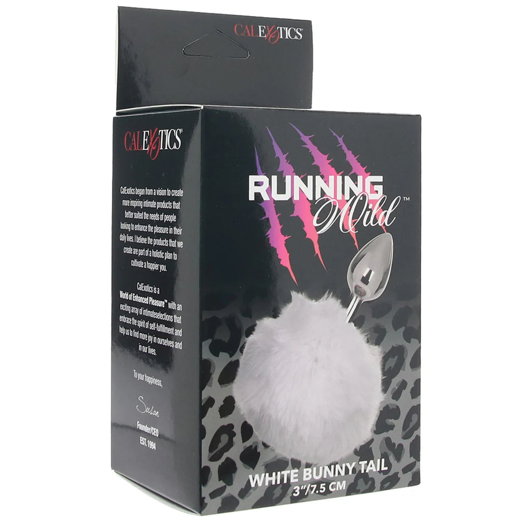 Running Wild White Bunny Plug — buy in Winnipeg | Heaven Boutique