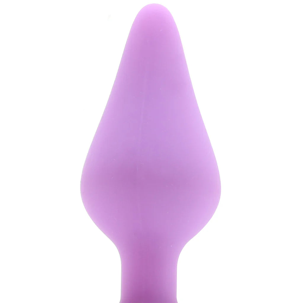 Candy Hearts Do Me Now Small Butt Plug in Purple – Winnipeg adult boutique – features