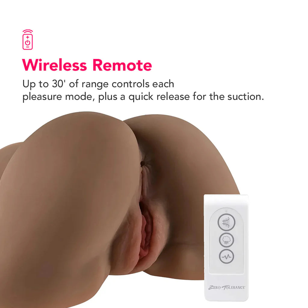 Rear Beauty Sucking & Vibrating Masturbator in Dark – Winnipeg – packaging view