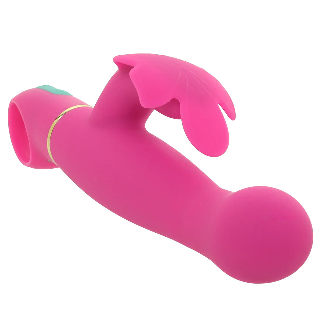 Aria Naughty AF 2.0 RumboTech Rabbit Vibe – Winnipeg adult shop – in use view