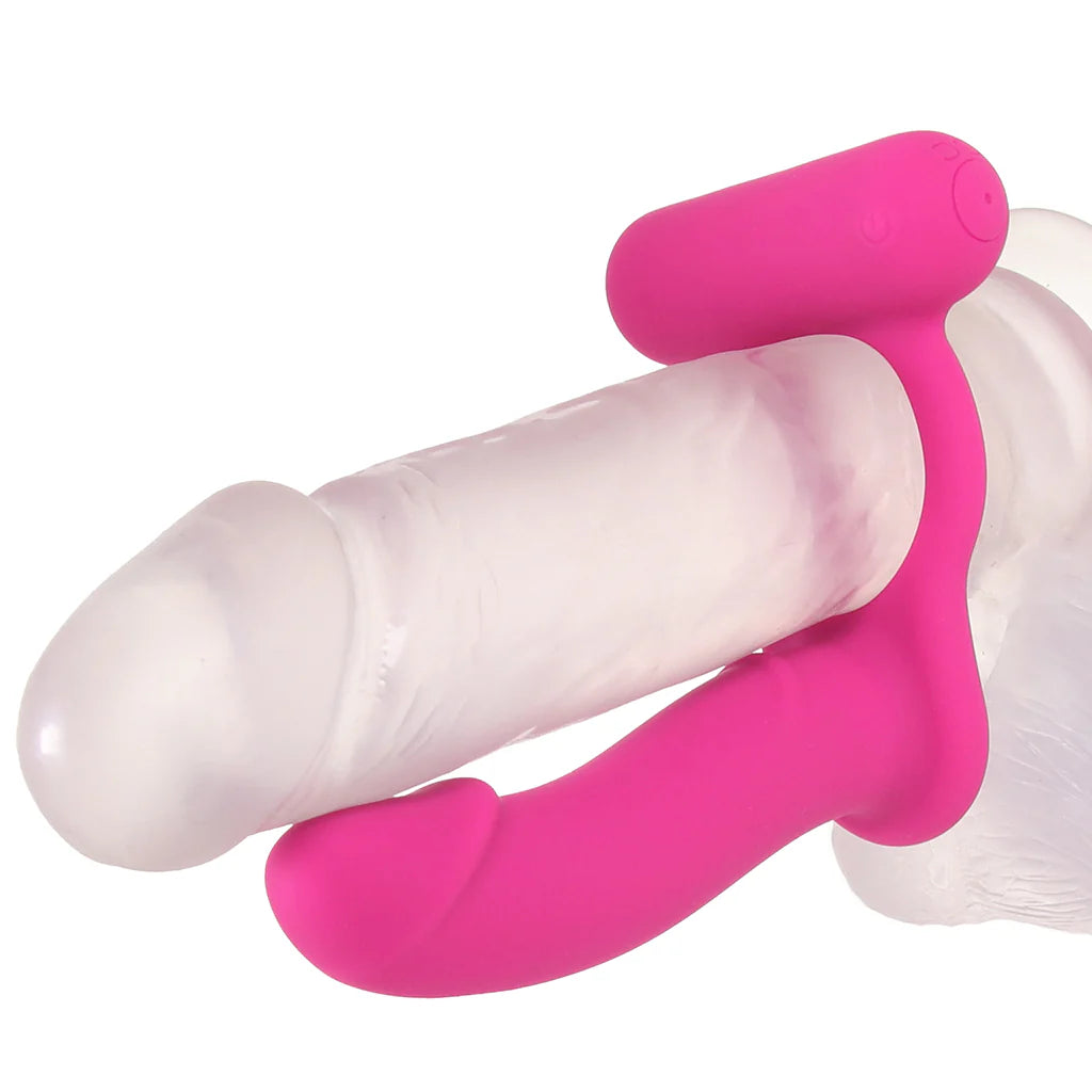 Double Diver Vibrating Ring – Heaven Boutique Winnipeg – additional angle
