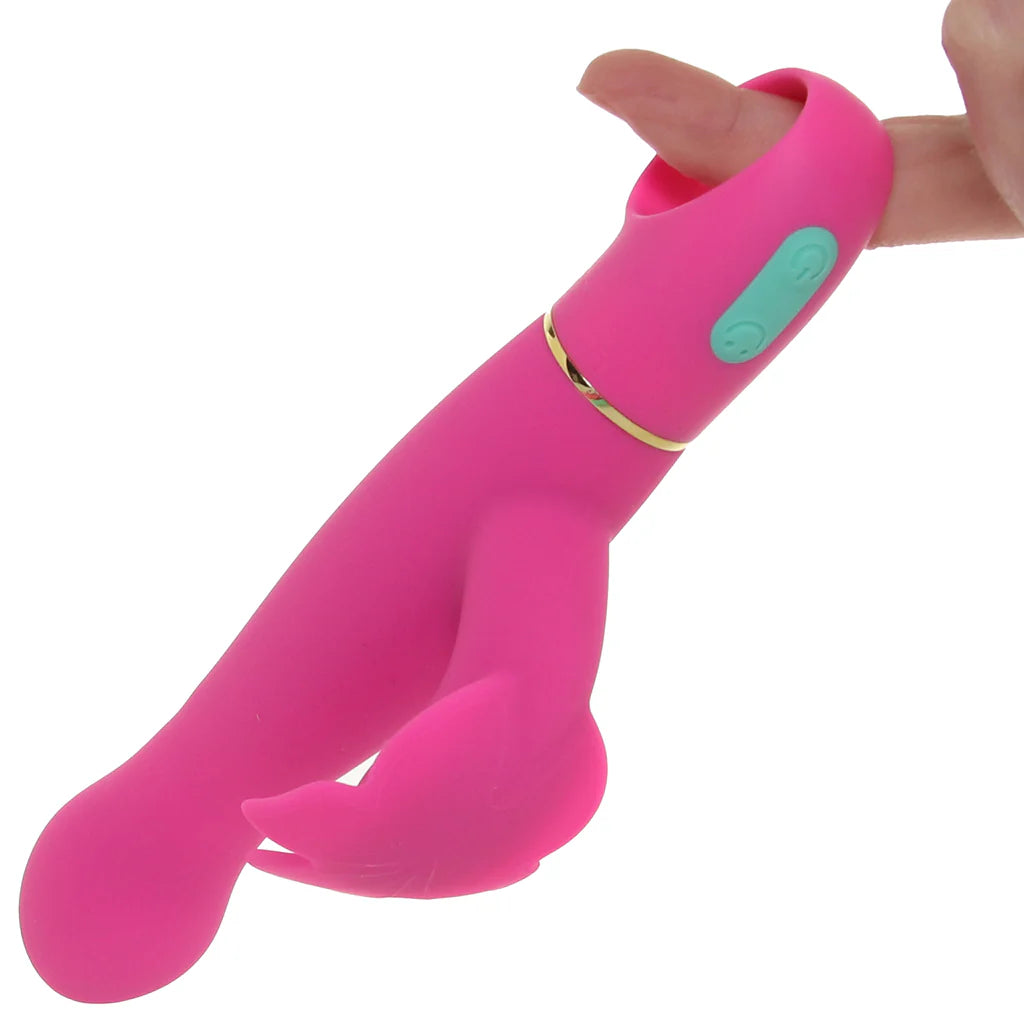 Aria Naughty AF 2.0 RumboTech Rabbit Vibe – Heaven Boutique Winnipeg – side view