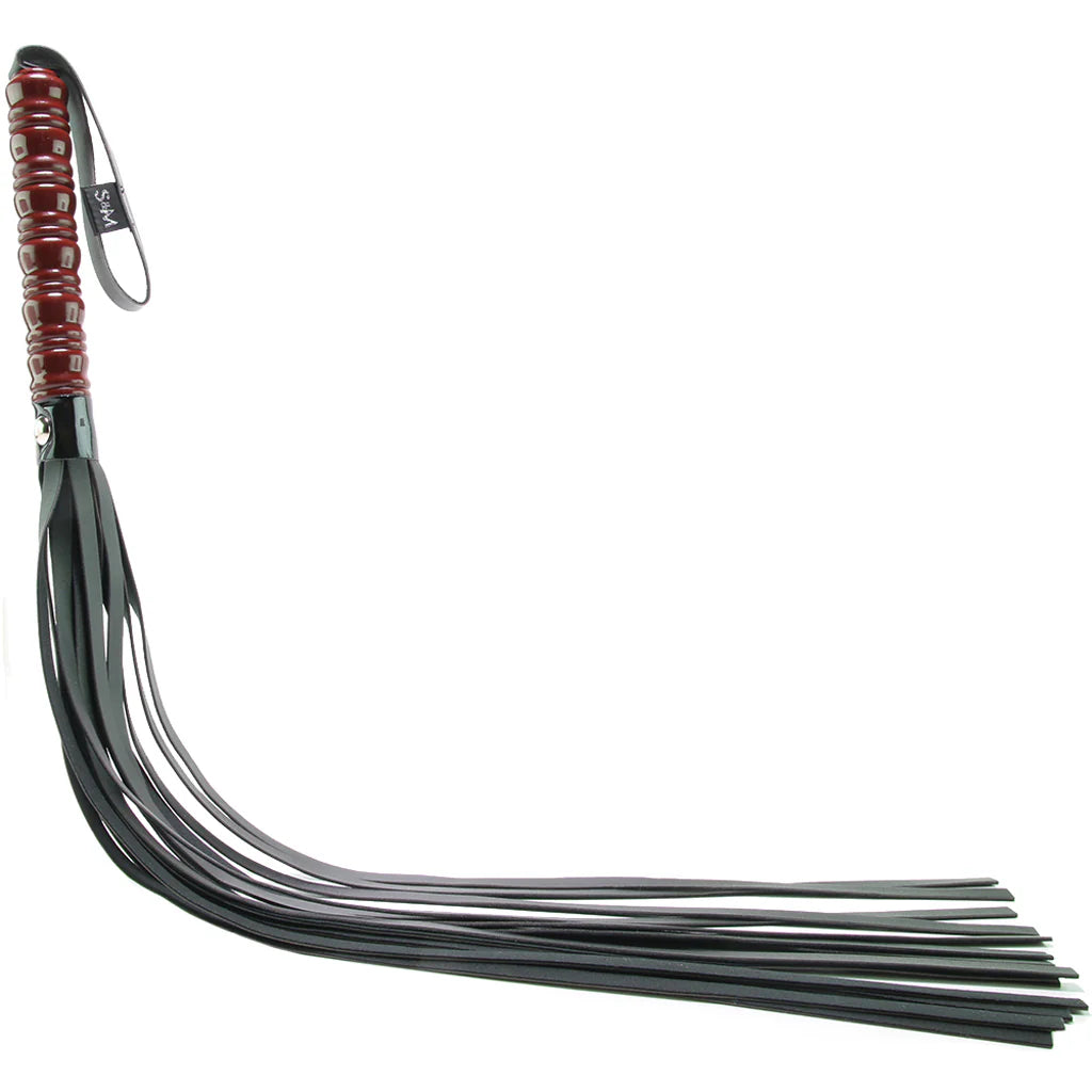 Sex & Mischief Mahogany Flogger Winnipeg – product detail