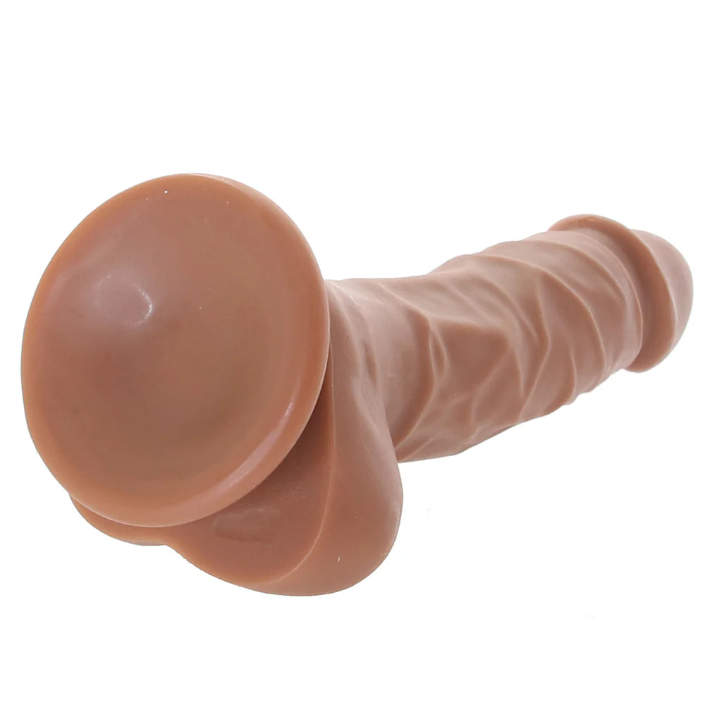 Selopa 6 Inch Dildo in Dark – Winnipeg adult store – close-up view
