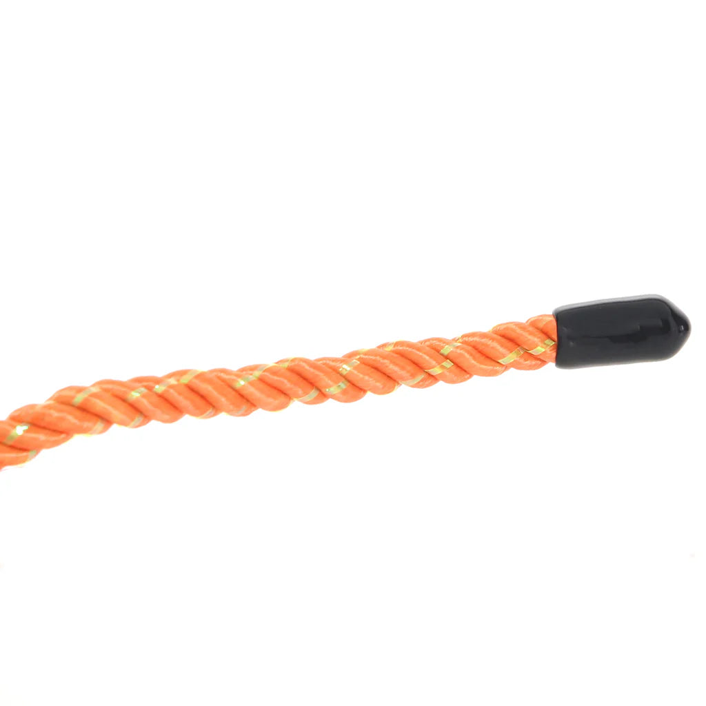 Ouch! 32.8'/10m Bondage Rope in Vibrant Rainbow – Winnipeg adult store – close-up view