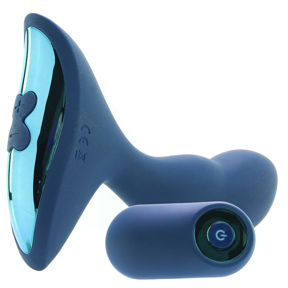 Renegade Mach 2 Prostate Stimulator in Blue – Winnipeg adult store – close-up view