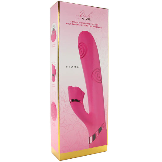 Dolce Vive Fiore Air Wave Tapping Rabbit Vibe — buy in Winnipeg | Heaven Boutique