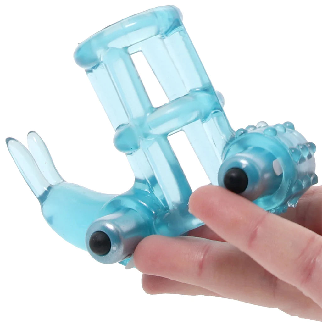 Double Trouble Vibrating Support System in Blue Winnipeg – product detail