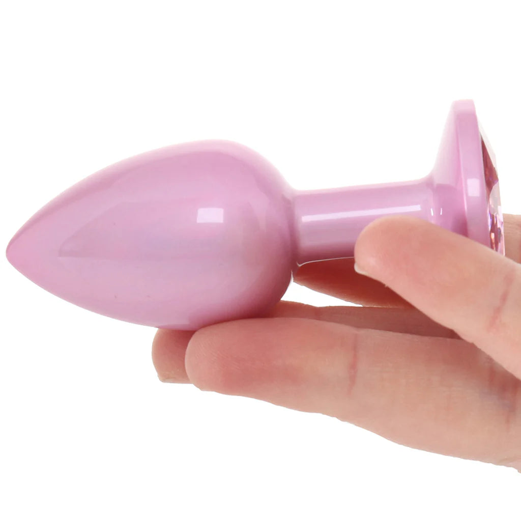Rear Assets Pink Metal Butt Plug in Small - Small Winnipeg – product detail