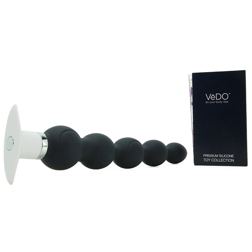 Quaker Anal Vibe in Just Black – Winnipeg adult store – close-up view