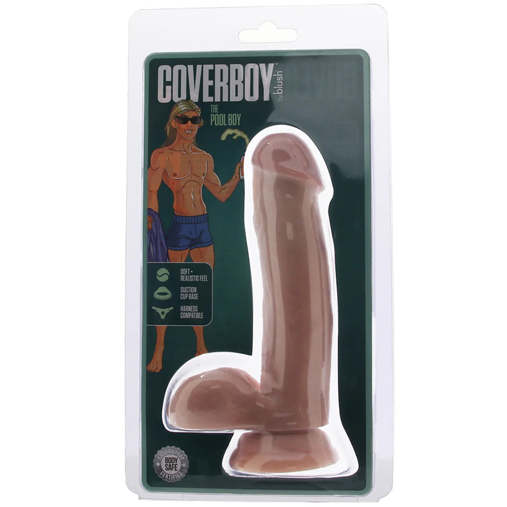 Coverboy The Pool Boy Dildo – Winnipeg adult store – close-up view