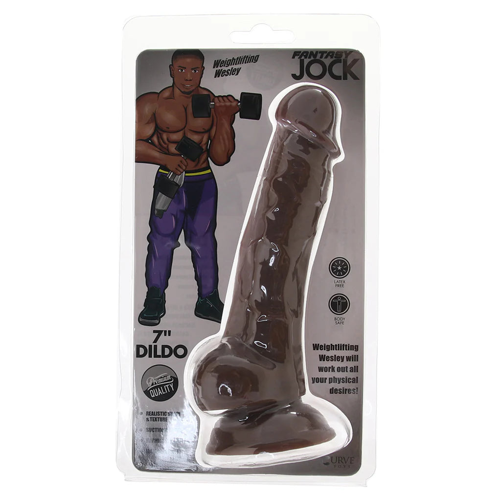 Fantasy Jock Weightlifting Wesley 7 Inch Dildo — buy in Winnipeg | Heaven Boutique