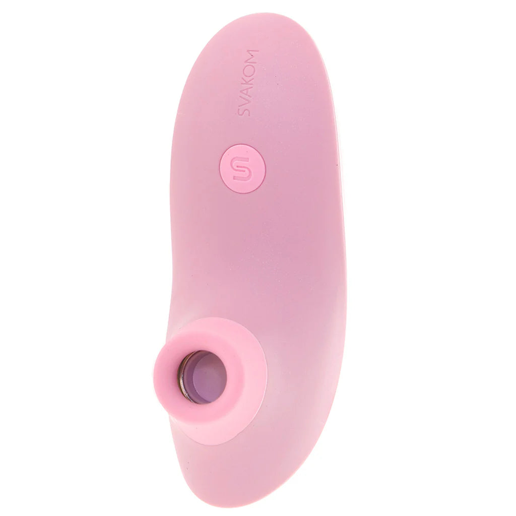 Pulse Lite Neo Suction Stimulator with App in Pale Rosette – Winnipeg adult store – close-up view