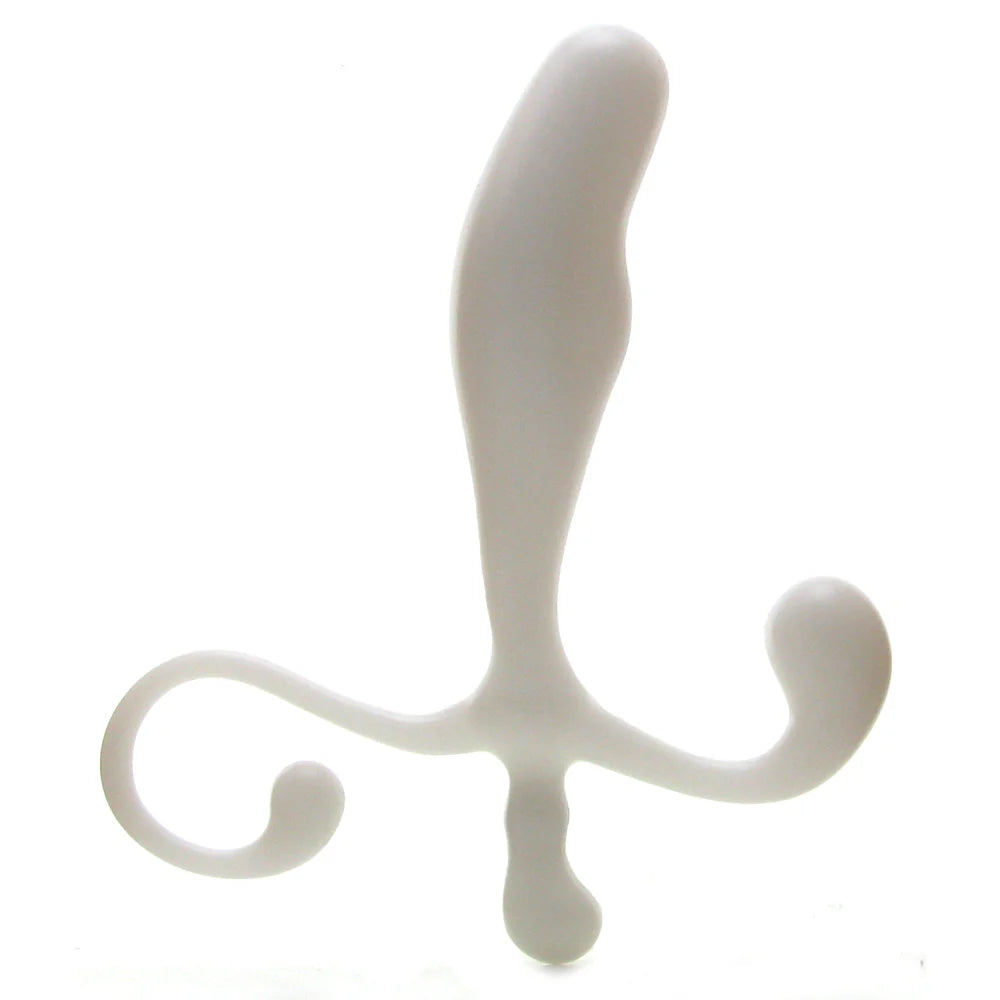 Blue Line 5 Inch Male P-Spot Massager in White — buy in Winnipeg | Heaven Boutique