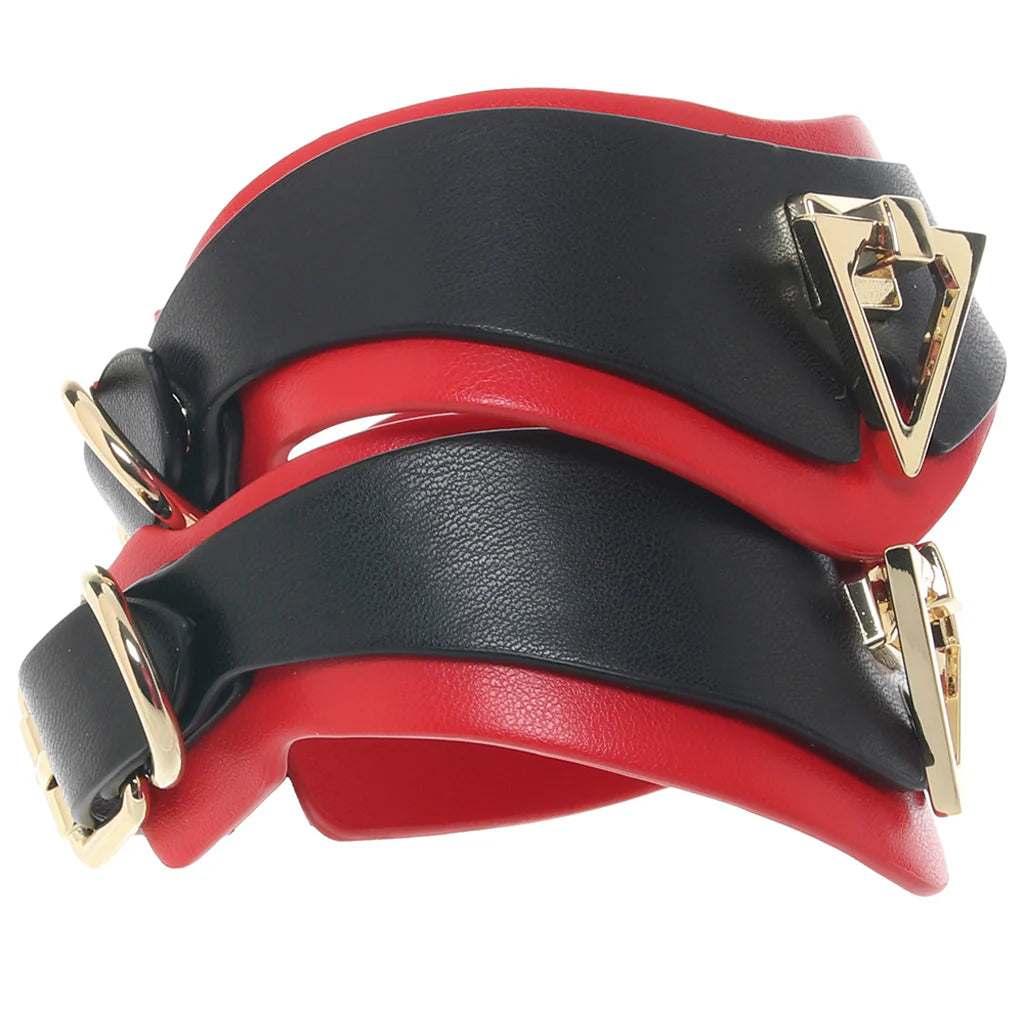 Ouch! Milan Collection Leg Cuffs – Heaven Boutique Winnipeg – side view