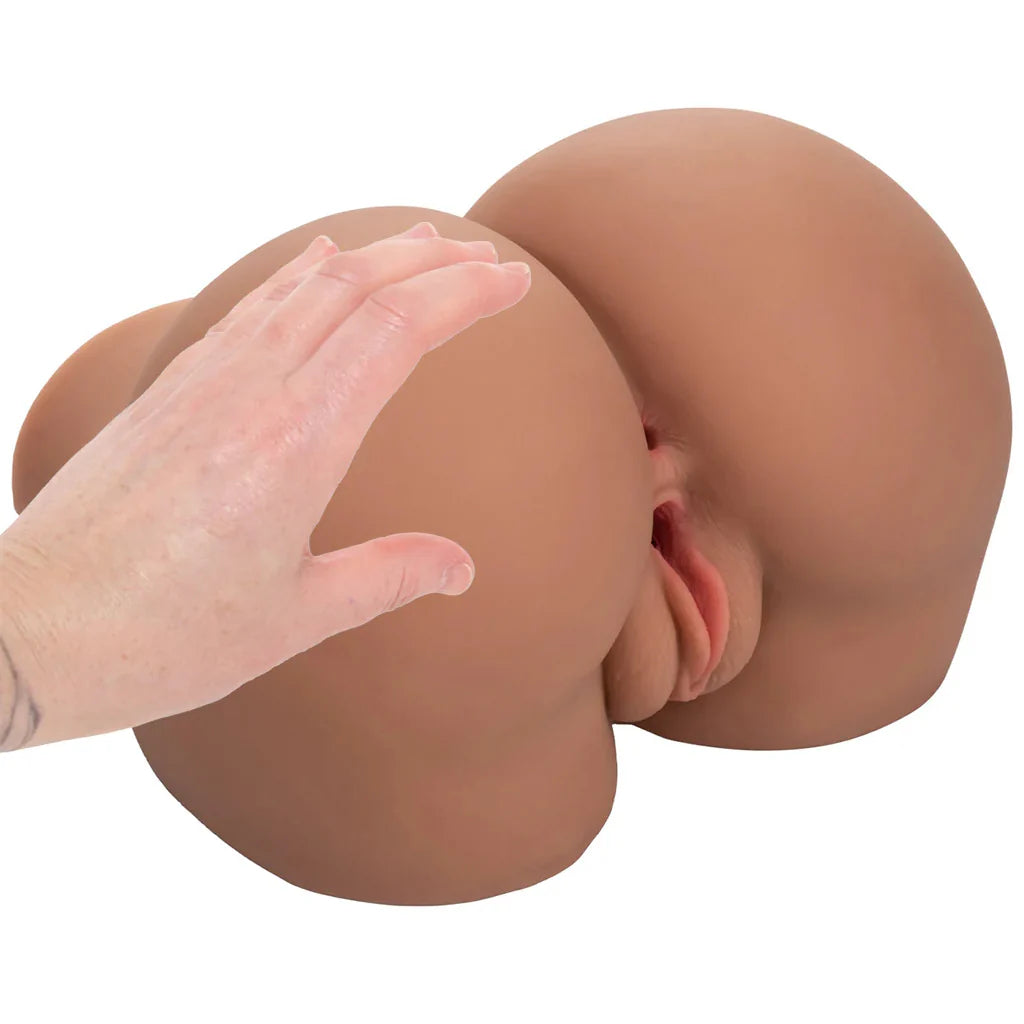 Stroke It BBL Booty Life Like Masturbator in Brown – Heaven Boutique Winnipeg – additional angle
