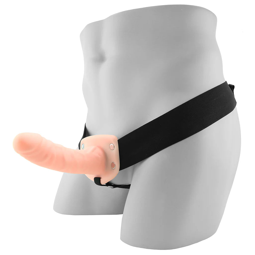 Dr. Skin 6 Inch Hollow Strap-On in Vanilla Winnipeg – product detail