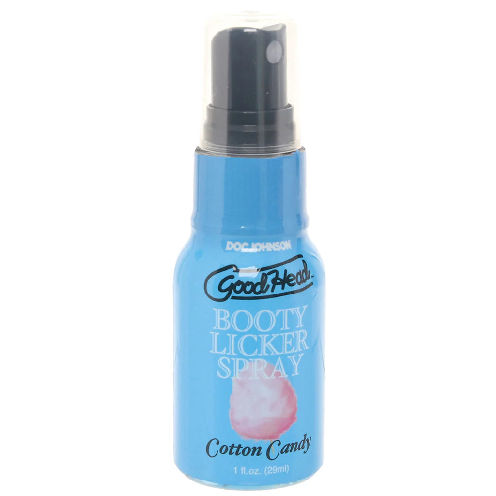GoodHead Booty Licker Spray 1fl.oz/29ml in Cotton Candy – Heaven Boutique Winnipeg – side view