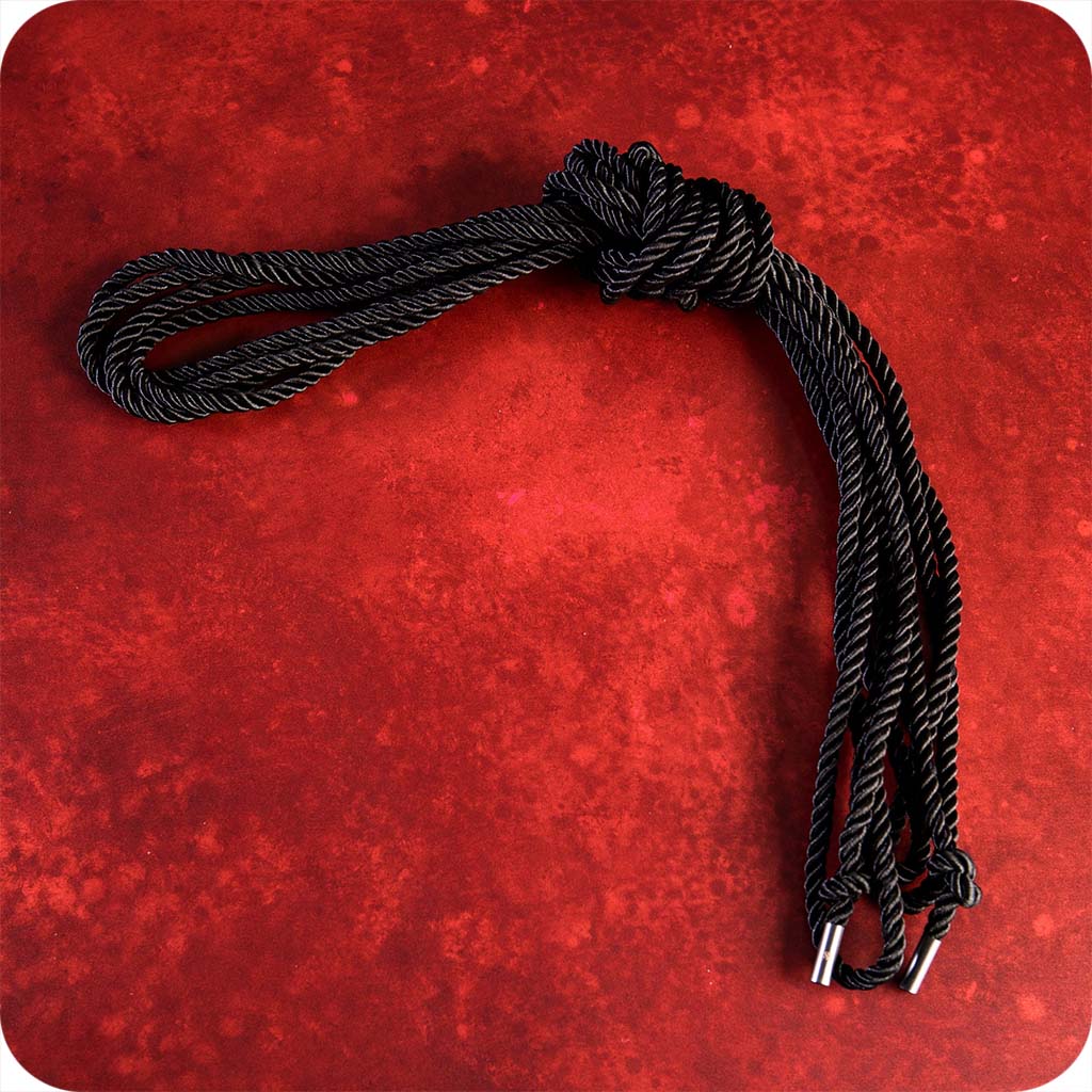 Sei Mio Knot In Control Silky Bondage Rope in 33'/10m - 33'/10m – Winnipeg adult store – close-up view