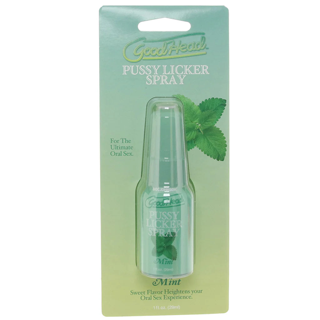 GoodHead Pussy Licker Spray 1fl.oz/29ml in Mint — buy in Winnipeg | Heaven Boutique