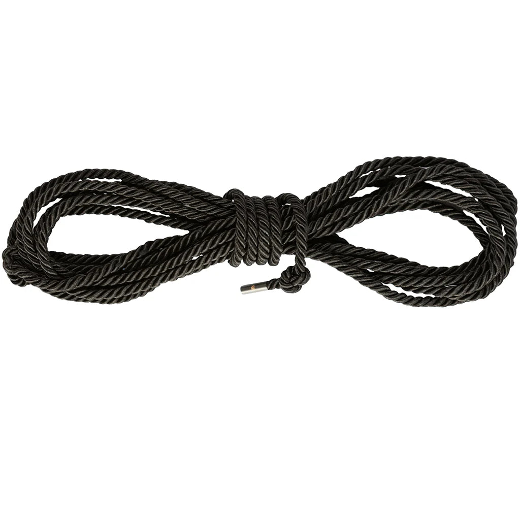 Sei Mio Knot In Control Silky Bondage Rope in 33'/10m - 33'/10m – Heaven Boutique Winnipeg – side view