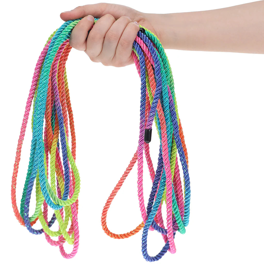 Ouch! 32.8'/10m Bondage Rope in Vibrant Rainbow Winnipeg – product detail