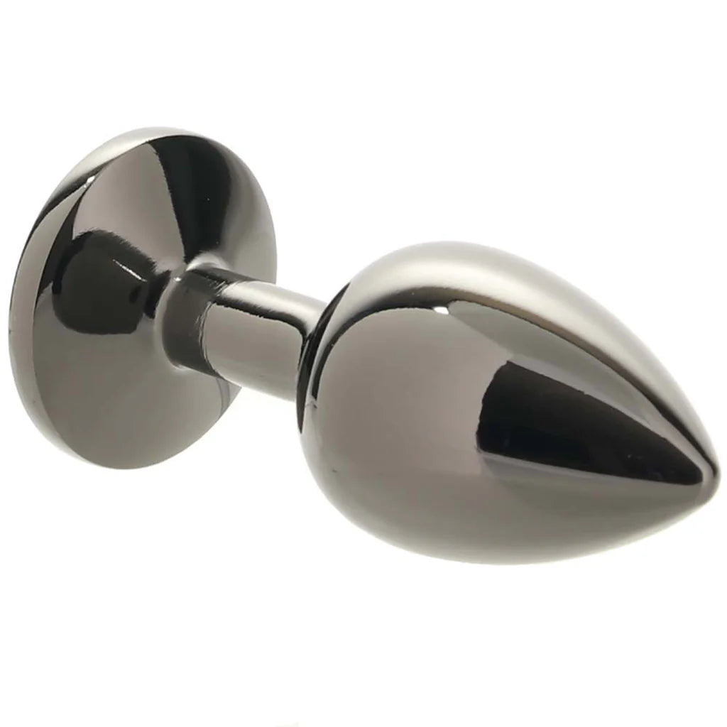 Black Gem Anal Plug in Small - Small – Winnipeg adult boutique – features