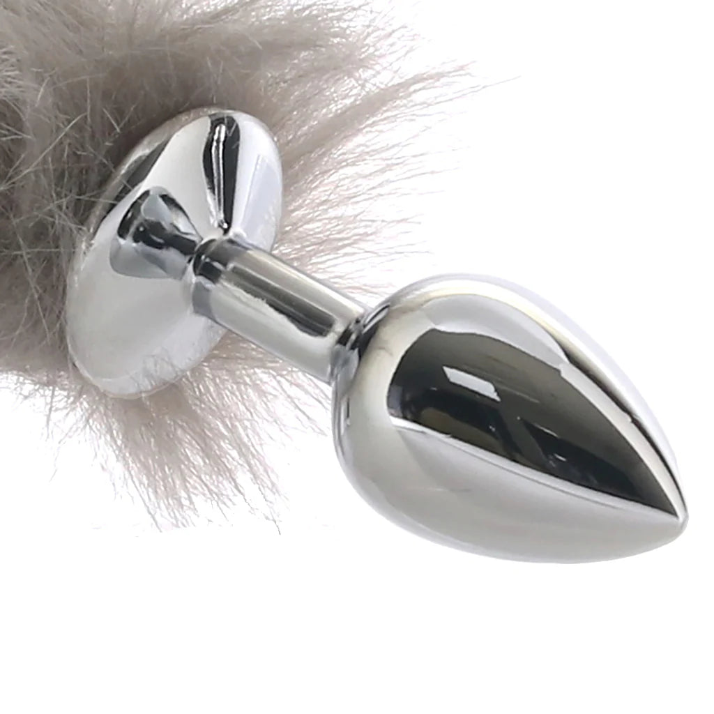 Running Wild Grey Tail Plug – Winnipeg adult boutique – features