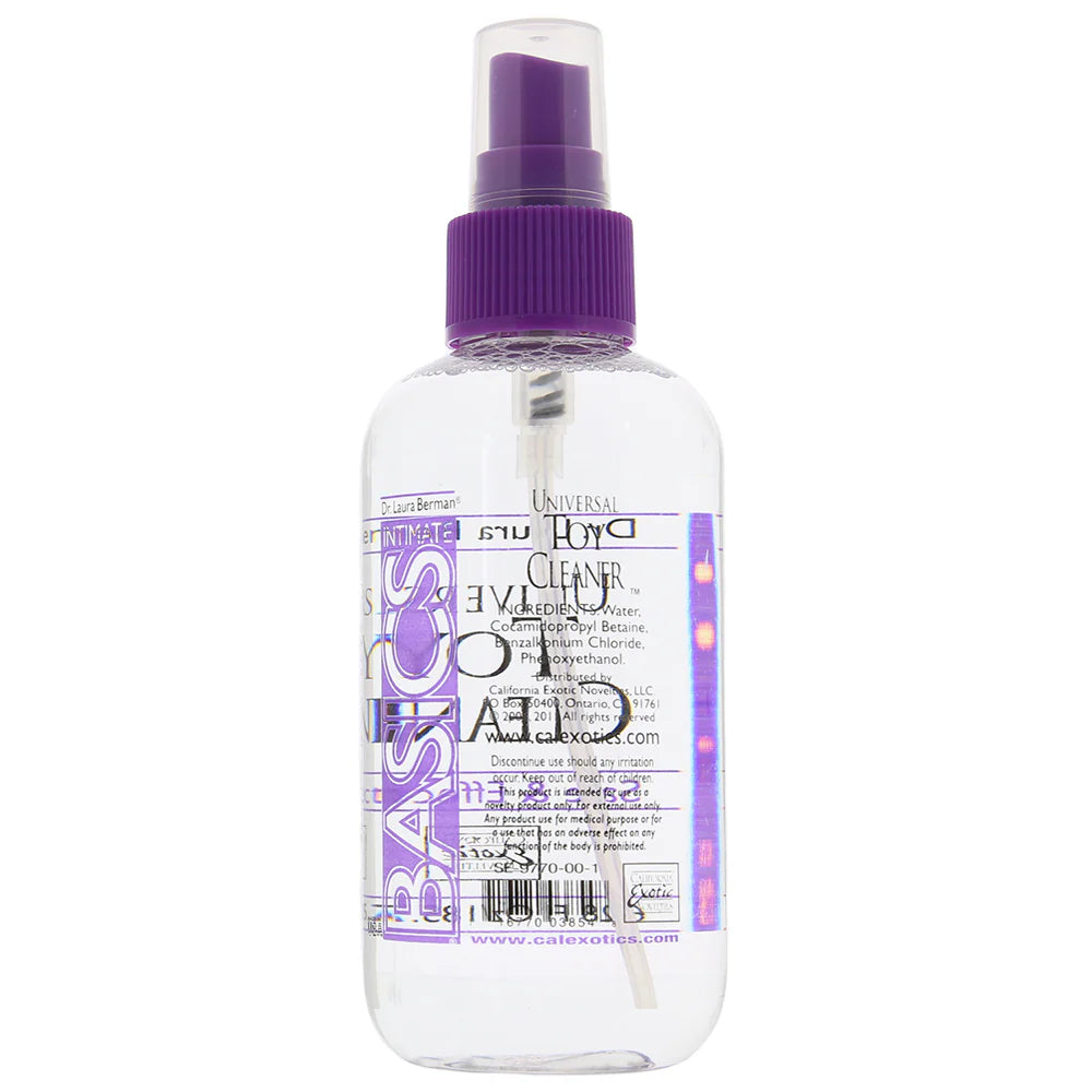 Dr. Berman Universal Toy Cleaner in 6.2oz – Winnipeg adult store – close-up view