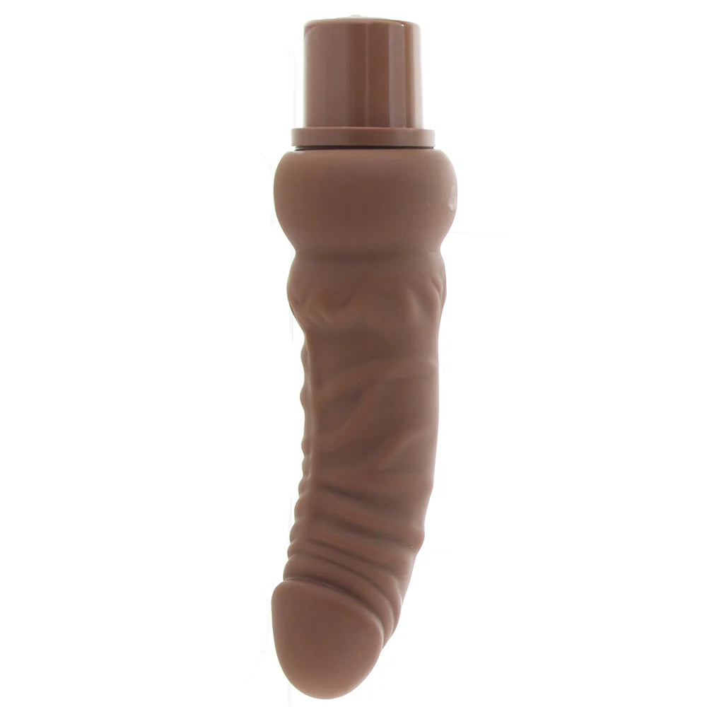 Power Stud Rechargeable Curvy Vibe in Brown – Heaven Boutique Winnipeg – side view