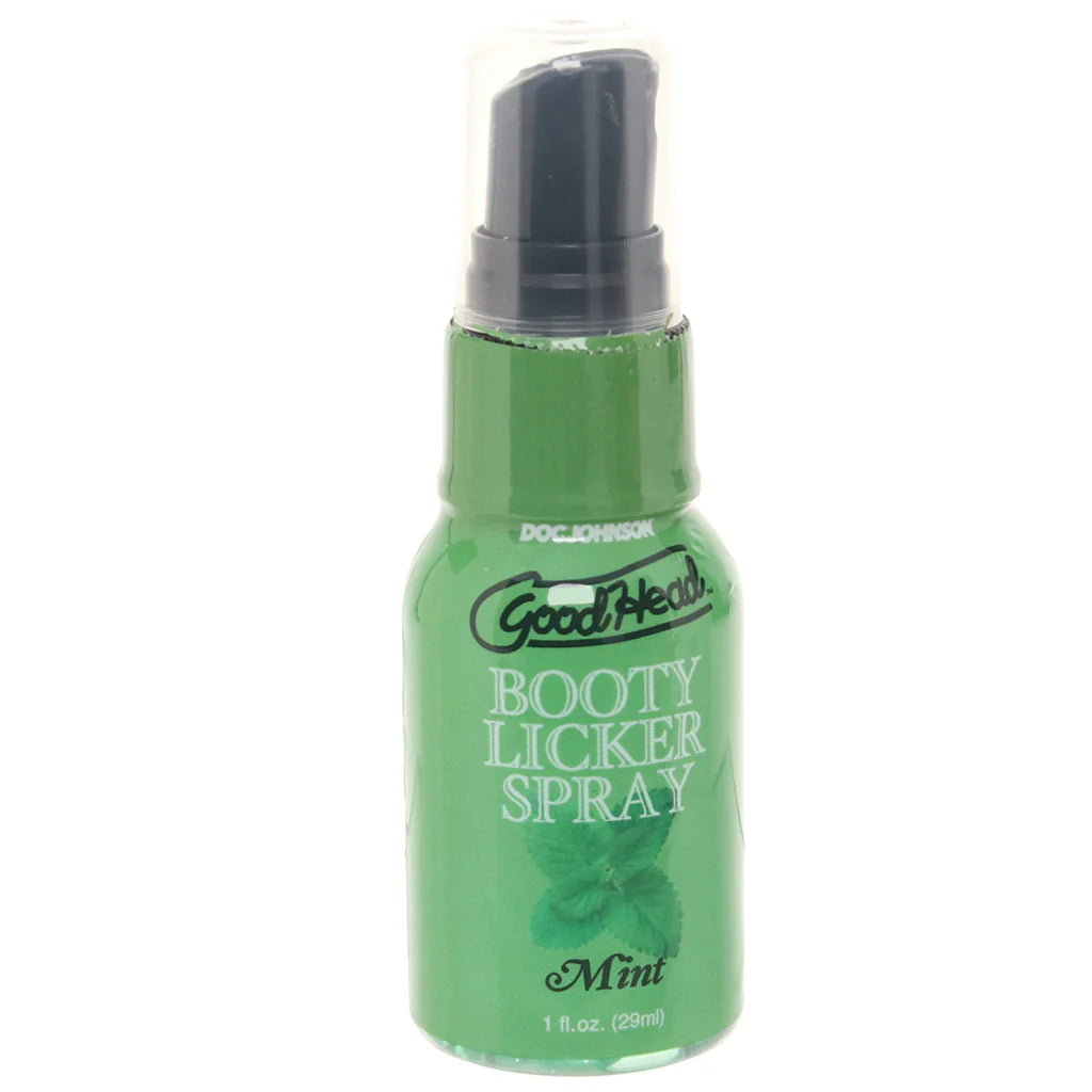 GoodHead Booty Licker Spray 1fl.oz/29ml in Mint – Heaven Boutique Winnipeg – side view