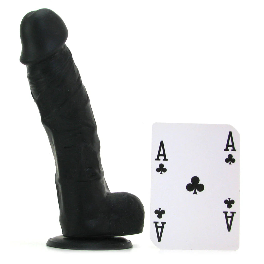 Small Silicone Colours Dildo in Black Winnipeg – product detail