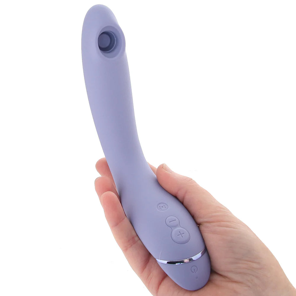 Womanizer OG G-Spot Air Stimulator in Lilac – Heaven Boutique Winnipeg – side view