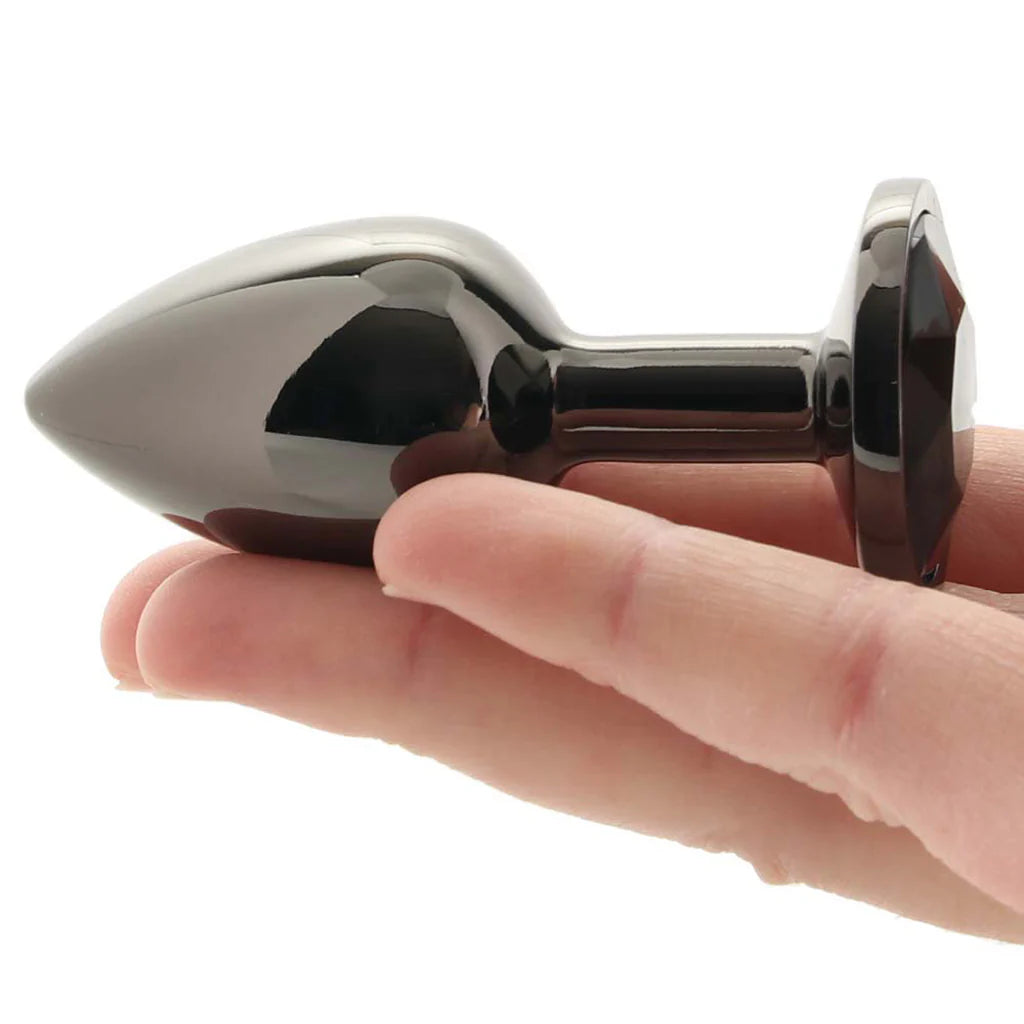 Black Gem Anal Plug in Small - Small Winnipeg – product detail