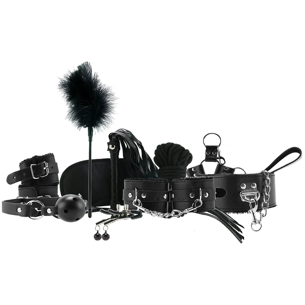 Intermediate Bondage Kit in Black – Winnipeg – packaging view