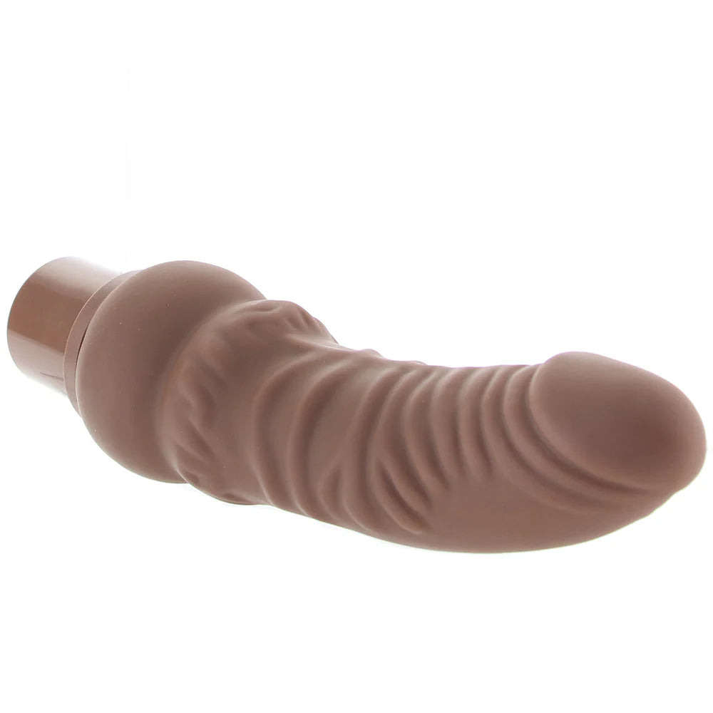 Power Stud Rechargeable Curvy Vibe in Brown – Winnipeg adult boutique – features