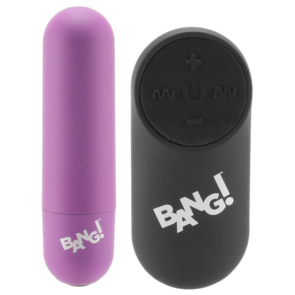 Bang! Remote Vibrating Bullet in Purple – Winnipeg – packaging view